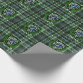 Arbuthnott Scottish Clan Tartan and Crest ラッピングペーパー (角)