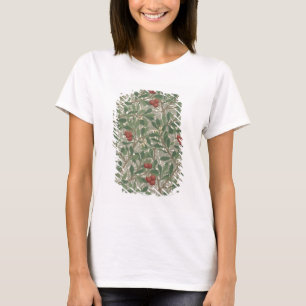 「Arbutus」の壁紙はキャサリーンのカージー織foによって設計しました Tシャツ