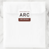 ARC 非売品 Advance Reader Copy 本 著者 スクエアシール (バッグ)