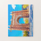 Arc de Triomf，バルセロナ，スペイン ジグソーパズル (縦)