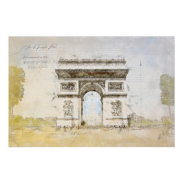 Arc de Triomphe ポスター
