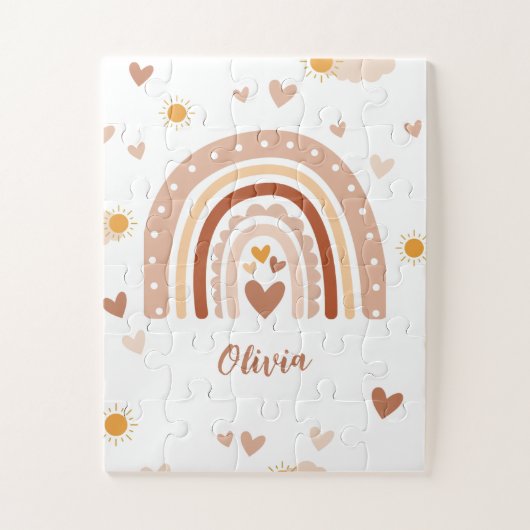 Arc en ciel Boheme - Cadeaux Anniversaire Fille  ジグソーパズル (縦)