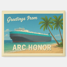 "ARC Honor からのご挨拶" マグネット