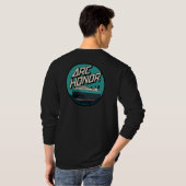ARC Honor スケートボード 長袖Tシャツ Tシャツ (裏面フル)