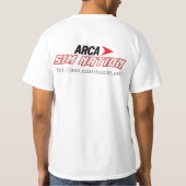 ArcaのSimの国家の平野のティー Tシャツ (裏面)