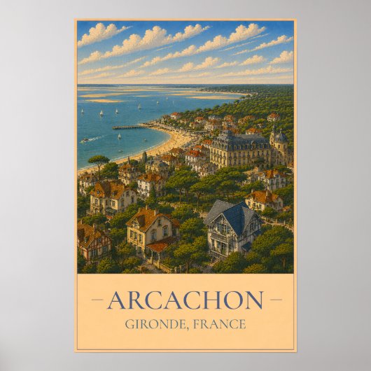 Arcachon ポスター (正面)