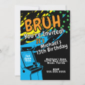 Arcade Colorful Birthday Party Boys  (正面)