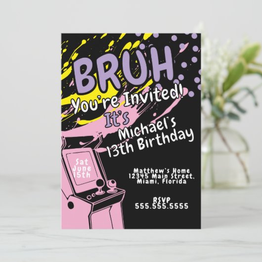 Arcade Colorful Birthday Party Pink  (スタンド正面)