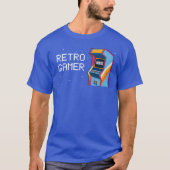 Arcade Video Game Machine Funny Retro Gaming Gift  Tシャツ (正面)