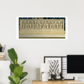 Arcadesの下の使徒，彫られたレリーフ、 浮き彫り, c.1150 (sto ポスター (ホームオフィス)