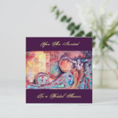 ARCADIA – バタフライプラントブルーレッドピンクパープル 招待状 (スタンド正面)