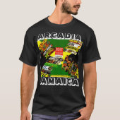 ARCADIA JAMAICA Basic Dark T-Shirt Tシャツ (正面)