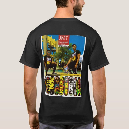 ARCADIA JAMAICA Basic Dark T-Shirt Tシャツ (裏面)