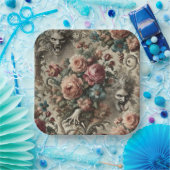 🩸 Arcane Altars – Gothic Victorian ペーパープレート (パーティー)