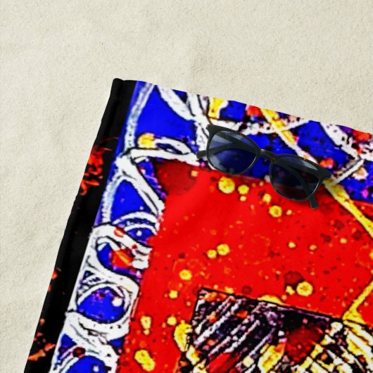 ARCANE de Christèle Chabrette ビーチタオル (インサイチュ)