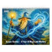 Arcane Realms – A Year of Magic and Mystery カレンダー (カバー)