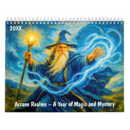 Arcane Realms – A Year of Magic and Mystery カレンダー