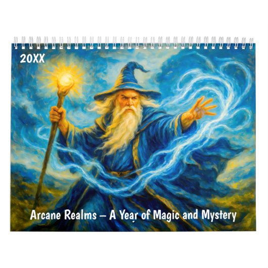 Arcane Realms – A Year of Magic and Mystery カレンダー (カバー)