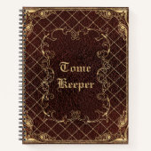 Arcane Tome Inspired Image PRINTED Laminated ノートブック (正面)