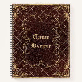 Arcane Tome Inspired Image PRINTED Laminated ノートブック