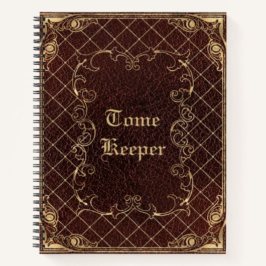 Arcane Tome Inspired Image PRINTED Laminated ノートブック (正面)