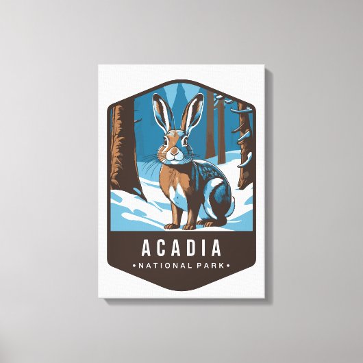 ARCDIA NATIONAL PARK Stretched Canvas Print キャンバスプリント (正面)