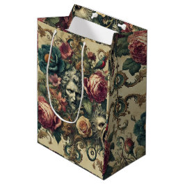 Arcene Atelier Signature - Gothicフローラ ミディアムペーパーバッグ