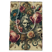 Arcene Atelier Signature - Gothicフローラ ミディアムペーパーバッグ (裏面)