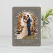 Archの写真を撮った後、幸せそうに楽し結婚く シーズンカード (スタンド正面)