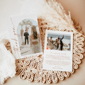 Archフォトサンキューカード |の結婚サンキューカード 招待状