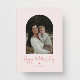 Archフォトスクリプトハートハッピー母の日 カード