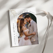 Archフォトフローラ日付の保存招待状 招待状