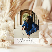 ARCHミニマモダンリストの卒業書 招待状