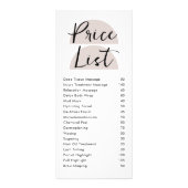 Archモダンカスタムビジネス価格表 ラックカード (正面)