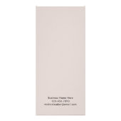 Archモダンカスタムビジネス価格表 ラックカード (裏面)