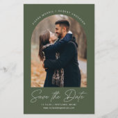 Archモダン日付の発結婚表を保存 (正面)