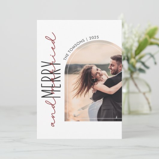 Arch写真メリーと結婚した結婚Thank you シーズンカード (スタンド正面)