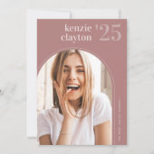 Arch写真モダンの卒業発表 案内状 (正面)