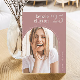 Arch写真モダンの卒業発表 案内状