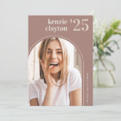 Arch写真モダンの卒業発表 案内状 (スタンド正面)