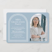 Arch卒業生MBA写真卒業 招待状 (正面)