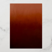 Arch エレガント Kwrithlモダン Save the Date 箔招待状 (裏面)