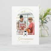 Arch Effect Groomsmanおもしろいの結婚シンプル提案 (スタンド正面)