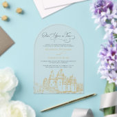 Arch Fairy Tale Acrylic Wedding Invitation アクリル招待状 (インサイチュ (ウェディング))