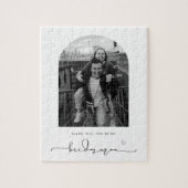 Arch Frame Will Be My Bridesmanパズル ジグソーパズル (縦)