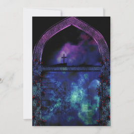 Arch Gothic Wedding Inviteを通じて 招待状