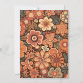 Arch Groovyレトロ70sフローラ セーブザデート (裏面)