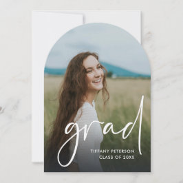 Arch High School Photo Graduationの発表 招待状