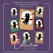 Arch Iモダン Photo I Mulled Wine I結婚's 招待状