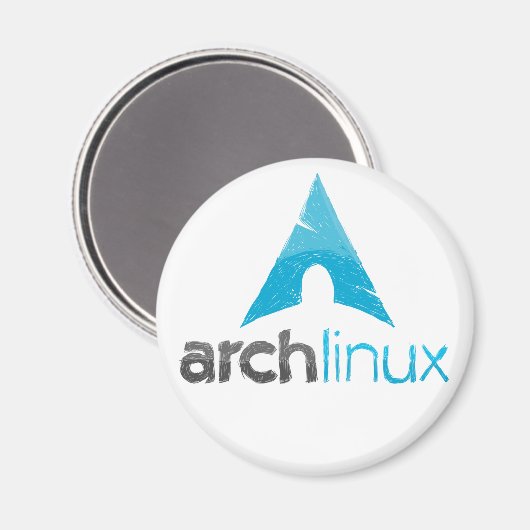 Arch Linuxロゴ マグネット (正面/裏面)